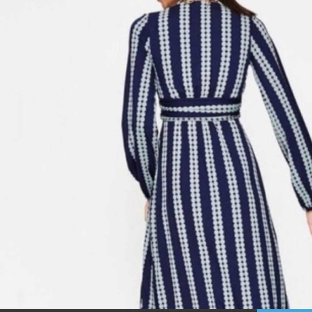 COPY - Boden Hayden Jersey Polka Dot Midi Dress - Picture 2 of 7